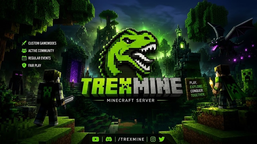 بنر سرور دیسکورد TrexMine